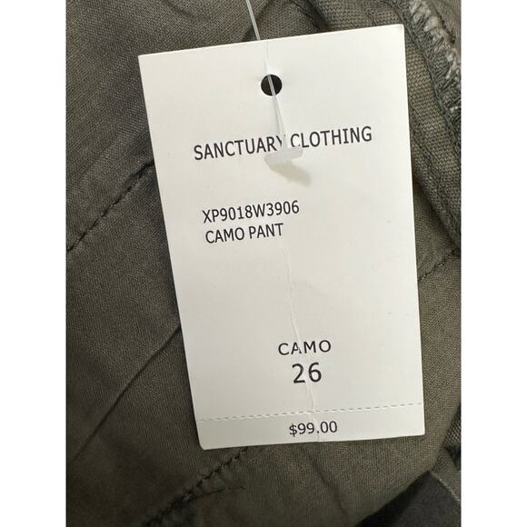 Sanctuary green camo skinny pants size 26 - Picture 6 of 11